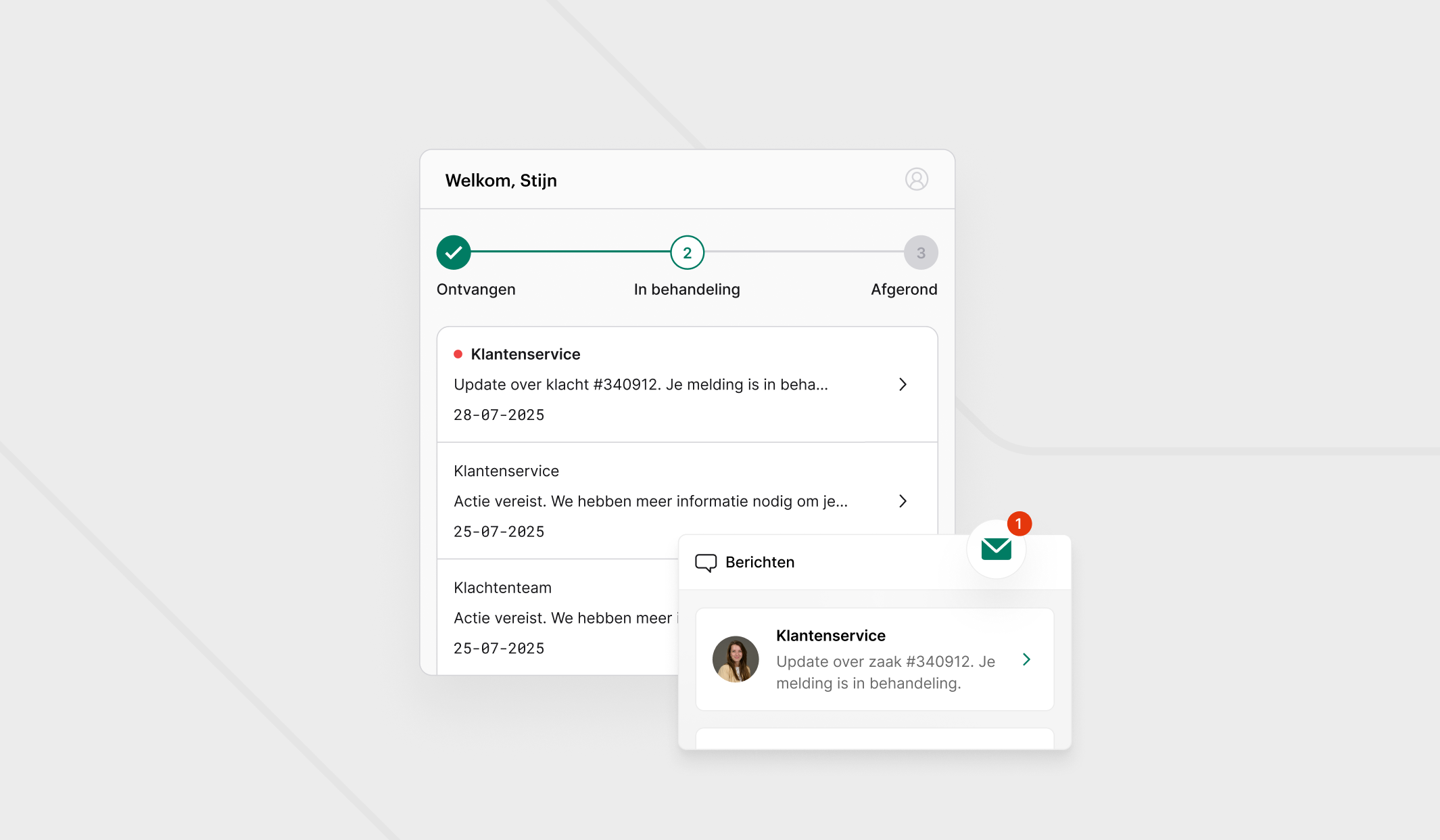 UI -element-mijnportaal