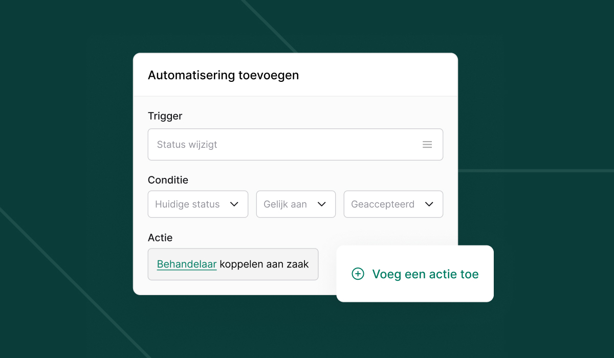 UI element - automatisering workflow